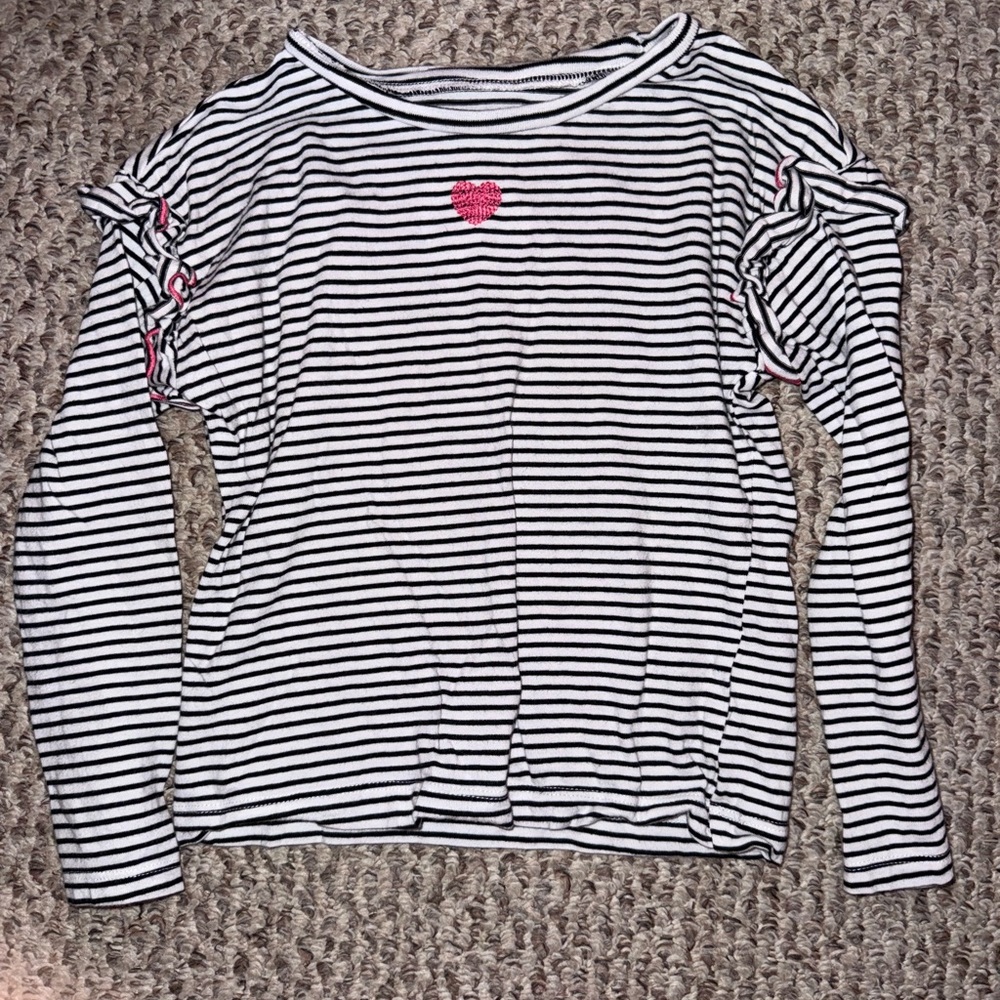 Toddler Long Sleeve Striped Shirt